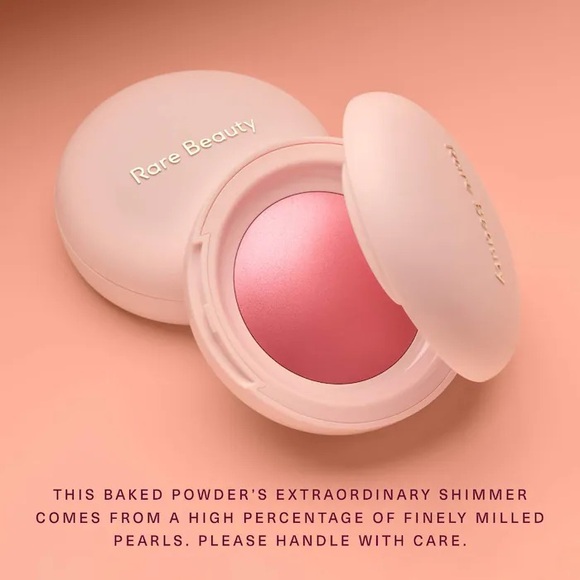 Rare Beauty Cheer Soft Pinch Luminous Powder Blush- light warm pink, smoothing - Picture 7 of 9